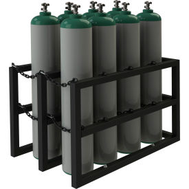 Durham Mfg.® Vertical Gas Cylinder Rack 8 Vertical Cylinders Capacity 30