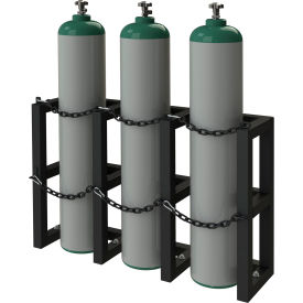 Durham Mfg.® Vertical Gas Cylinder Rack 3 Vertical Cylinders Capacity 44