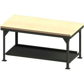 Durham Mfg. Standard Workbench W/ Shelf & Maple Square Edge 72
