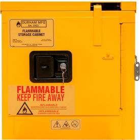 Durham Flammable Cabinet 2 Gallon Self Close Door - 17-3/8