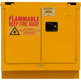 Durham Flammable Under Counter Cabinet 22 Gallon Self Close Door - 35
