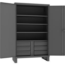 Durham® Heavy Duty Storage Cabinet w/ 6 Drawers & 4 Shelves 12 Gauge 48