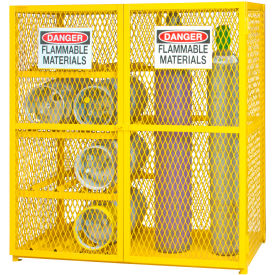 Durham Mfg.® Combo Gas Cylinder Cabinet 17 Cylinders Capacity 60