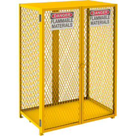 Durham Vertical Cylinder Storage Cabinet EGCVC12-SC-50 Self Close Holds 12 50 Lb. Cylinders EGCVC12-SC-50