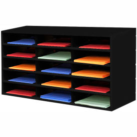 15 Compartment Steel Literature Sorter - 18