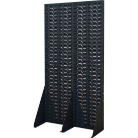 Durham Mfg.® Free Standing Louvered Panel Rack without Hook-On-Bins® 35-1/2