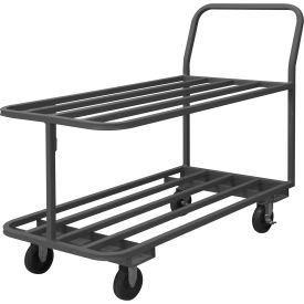 Durham Mfg® Platform Truck w/ 2 Fixed Shelves 1400 lb. Cap. 51-7/8