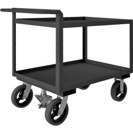 Durham Mfg.® Platform Truck with 2 Shelves 2400 lb. Cap. 54-1/4