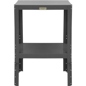 Durham Mfg. Machine Table W/ 2 Shelves Steel Square Edge 24-1/8
