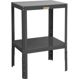 Durham Mfg. Machine Table W/ 2 Shelves Steel Square Edge 36-1/8
