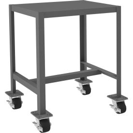Durham Mfg. Mobile Machine Table Steel Square Edge 27-1/4