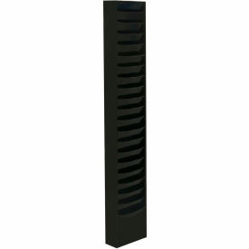 20 Pocket Medical Chart & Special Purpose Literature Rack - Black 411-08