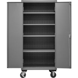 Durham Mfg.® Mobile Cabinet with 4 Adjustable Shelves 16 Gauge 36