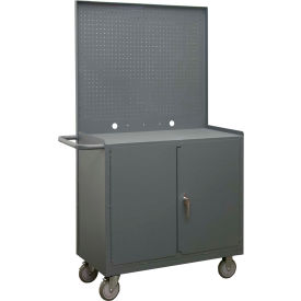 Durham Mfg. Mobile Bench Cabinet Pegboard Panel 36