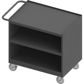 Durham Mfg. Mobile Bench Cabinet Steel Square Edge Shelf 42-1/8