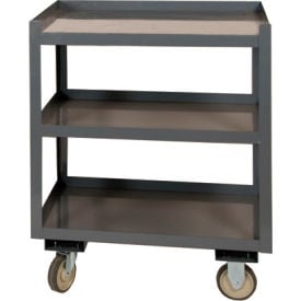 Durham Mfg. Mobile Shop Desk 3 Shelves 30