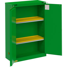 Durham Mfg. Pesticide Storage Cabinet Self Close 45 Gallon Cap. 43-5/16