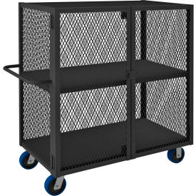 Durham Mfg® Mesh Truck w/ 1 Fixed Shelf Steel 2000 lb. Capacity 54-1/2