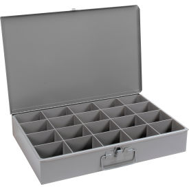 Durham Steel Scoop Compartment Box 111-95 - 20 Compartments 18 x 12 x 3 111-95 - Pkg Qty 4
