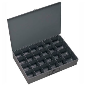 Durham Steel Scoop Compartment Box 202-95 - 24 Compartment 13-3/8x9-1/4x2 202-95 - Pkg Qty 6