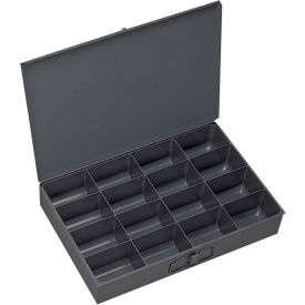 Durham Steel Scoop Compartment Box 209-95 - 16 Compartment 13-3/8x9-1/4x2 209-95 - Pkg Qty 6