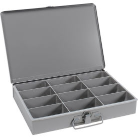 Durham Steel Scoop Compartment Box 211-95 - 12 Compartment 13-3/8x9-1/4x2 211-95 - Pkg Qty 6