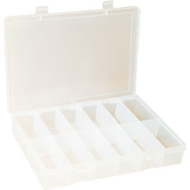 Durham Mfg.® Plastic Compartment Box 12 Openings 13-1/8