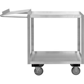 Durham Mfg.® Stock Cart w/ 2 Shelves Stainless Steel 600 lb. Cap. 45