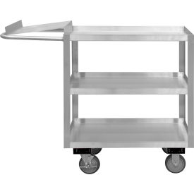 Durham Mfg.® Stock Cart w/ 3 Shelves Stainless Steel 1200 lb. Cap. 45