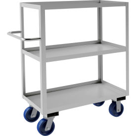 Durham Mfg.® Stock Cart w/ 3 Shelves Stainless Steel 1200 lb. Cap. 42