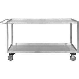 Durham Mfg.® Stock Cart w/ 2 Shelves Stainless Steel 1200 lb. Cap. 66