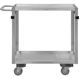 Durham Mfg.® Stock Cart w/ 2 Shelves Stainless Steel1200 lb. Cap.36-7/16