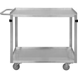 Durham Mfg.® Stock Cart w/ 2 Shelves Stainless Steel600 lb. Cap.36-7/16