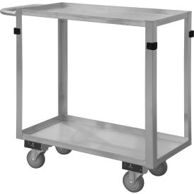 Durham Mfg.® Stock Cart w/ 2 Shelves Stainless Steel600 lb. Cap.42-7/16