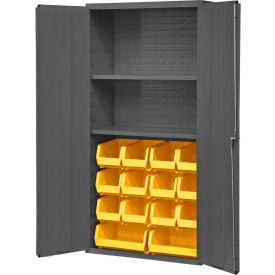 Durham Welded Bin Cabinet 3602-BLP-14-2S-95 - 36