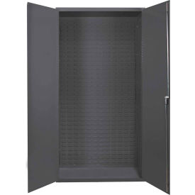 Durham Storage Bin Cabinet 3602-BLP-95 - No Shelves and Bins 36