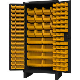 Durham Mfg.® Heavy Duty Bin Storage Cabinet 120 Bins All-Welded 36