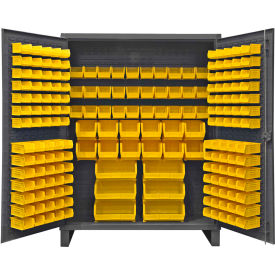 Durham Bin Cabinet HDC60-198-95 - 12 Gauge With 198 Hook-On Bins 60