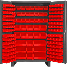 Durham Storage Bin Cabinet JC-171-1795 - 171 Red Hook-On Bins 48