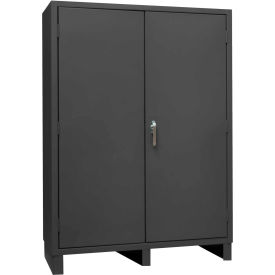 Durham All Welded Storage Bin Cabinet SSC-602484-BDLP-95 - No Shelves and Bins 60