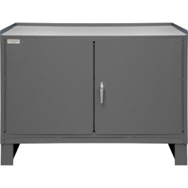 Durham Mfg.® Stationary Cabinet Workbench Steel Top 48-1/8