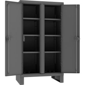 Durham® Heavy Duty Steel Double Shift Storage Cabinet 12 Gauge 36