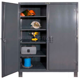 Durham® Heavy Duty Double Shift Storage Cabinet 12 Gauge 72