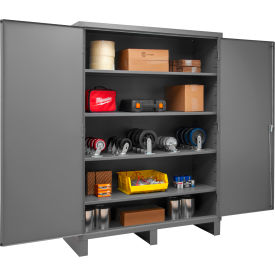 Durham Mfg.® Storage Cabinet 16 Ga. 4 Adj. Shelves 60
