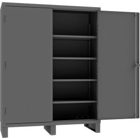 Durham Mfg.® Storage Cabinet 14 Ga. 4 Adj. Shelves 60