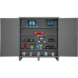 Durham Mfg.® Extra HD Cabinet 12 Ga. 4 Adj. Shelves 60