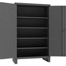 Durham® Heavy Duty Pegboard & Shelf Cabinet 12 Gauge 48