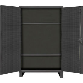 Durham® Heavy Duty Pegboard & Shelf Cabinet 12 Gauge 48-3/16