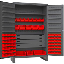 Durham Mfg.® HD Cabinet 14 Ga. 1 Fixed Shelf 48