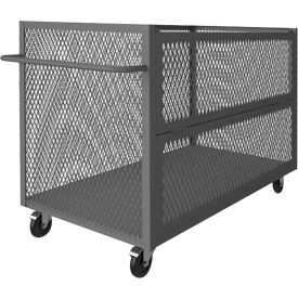 Durham Mfg® 3 Sided Mesh Truck Steel 1400 lb. Capacity 66-1/2